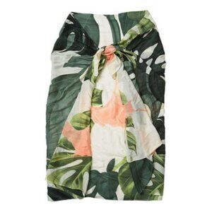 VIRGINIA WOLF Sarong Wrap Drape Multi Wear Sz. 0-20 100% Viscose 42"x80" NWOT